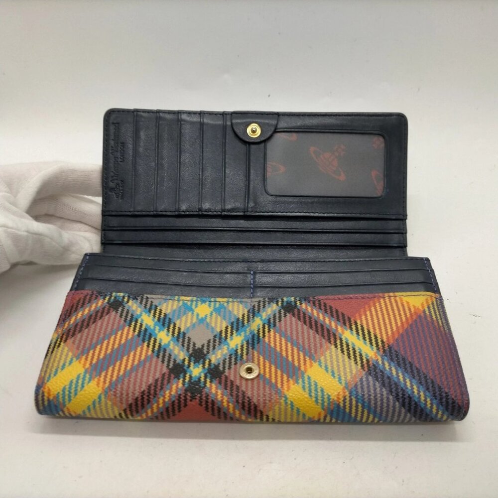 Vivienne Westwood Long Wallet Yellow PVC 1223217 - Picture 4 of 9
